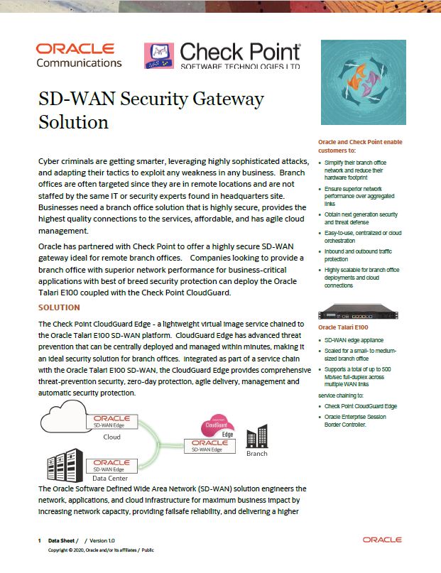 Soluciones SaSe de SDWAN Solutions