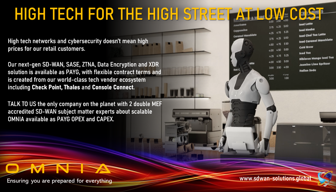 retail blog picture SD-WAN networks and SASE cybersecurity for retail businesses