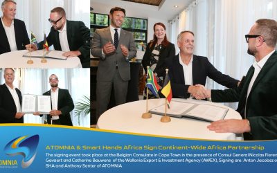 BELGIAN TECH LEADING THE WAY: ATOMNIA INNOVATION POWERS AFRICA’S DIGITAL & DATA SOVEREIGNTY CONTINENT-WIDE WITH SMART HANDS AFRICA PARTNERSHIP