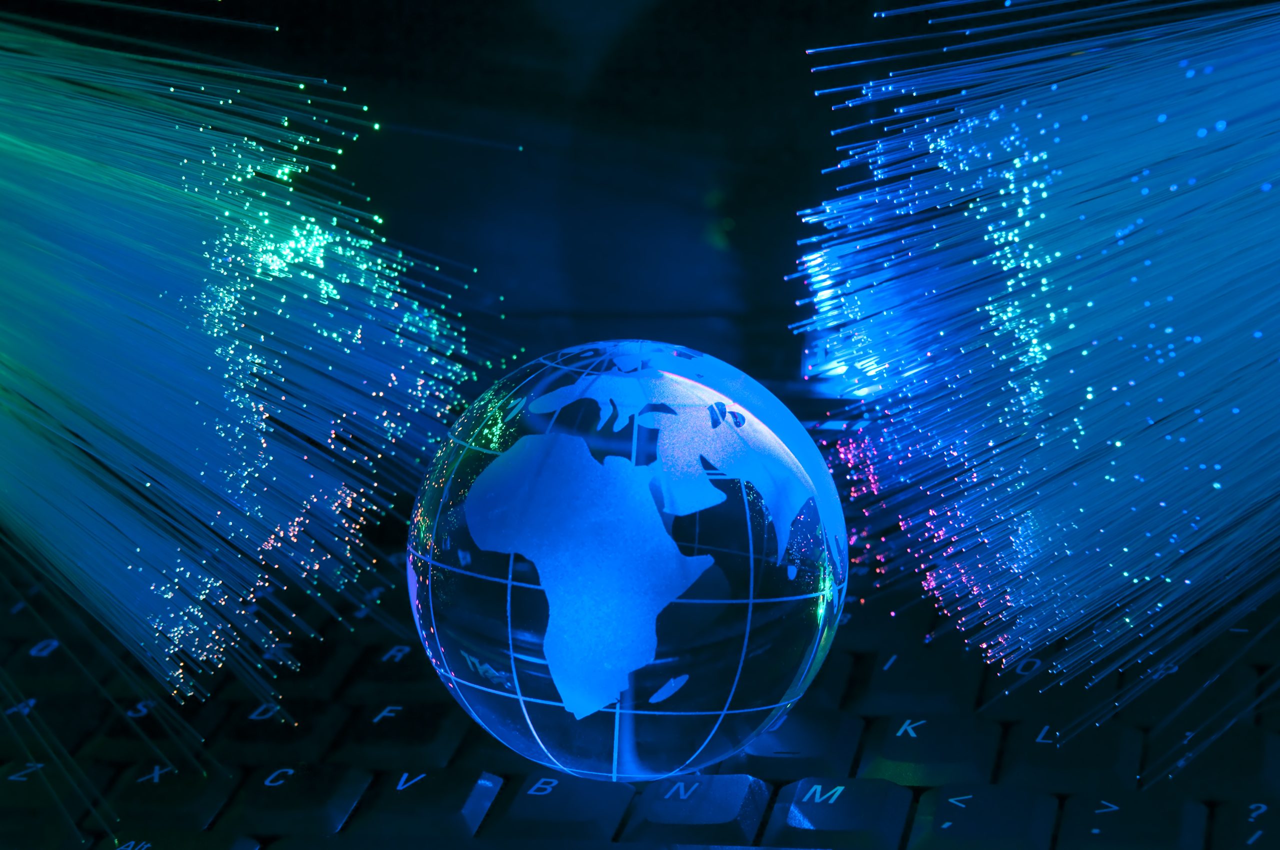 global-connection-a-world-globe-on-a-keyboard-2026-04-14-06-03-39-utc